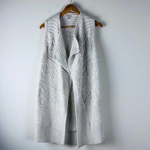 Miss Selfridge Long Knitted Vest S